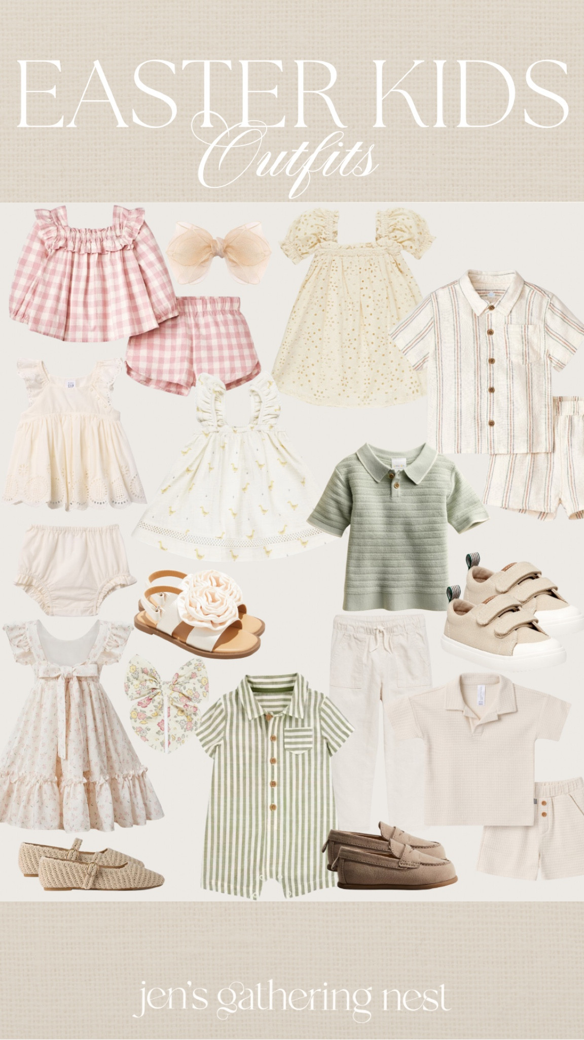 The cutest Easter outfits for the kids 🤍🐇

#girlseasteroutfits #boyseasteroutfits #kidseasteroutfits #toddlergirls #toddlerboys #babygirl #babyboy #easterootd #kidseaster #easterdress #eastershoes 

#LTKKids #LTKFamily #LTKFindsUnder50