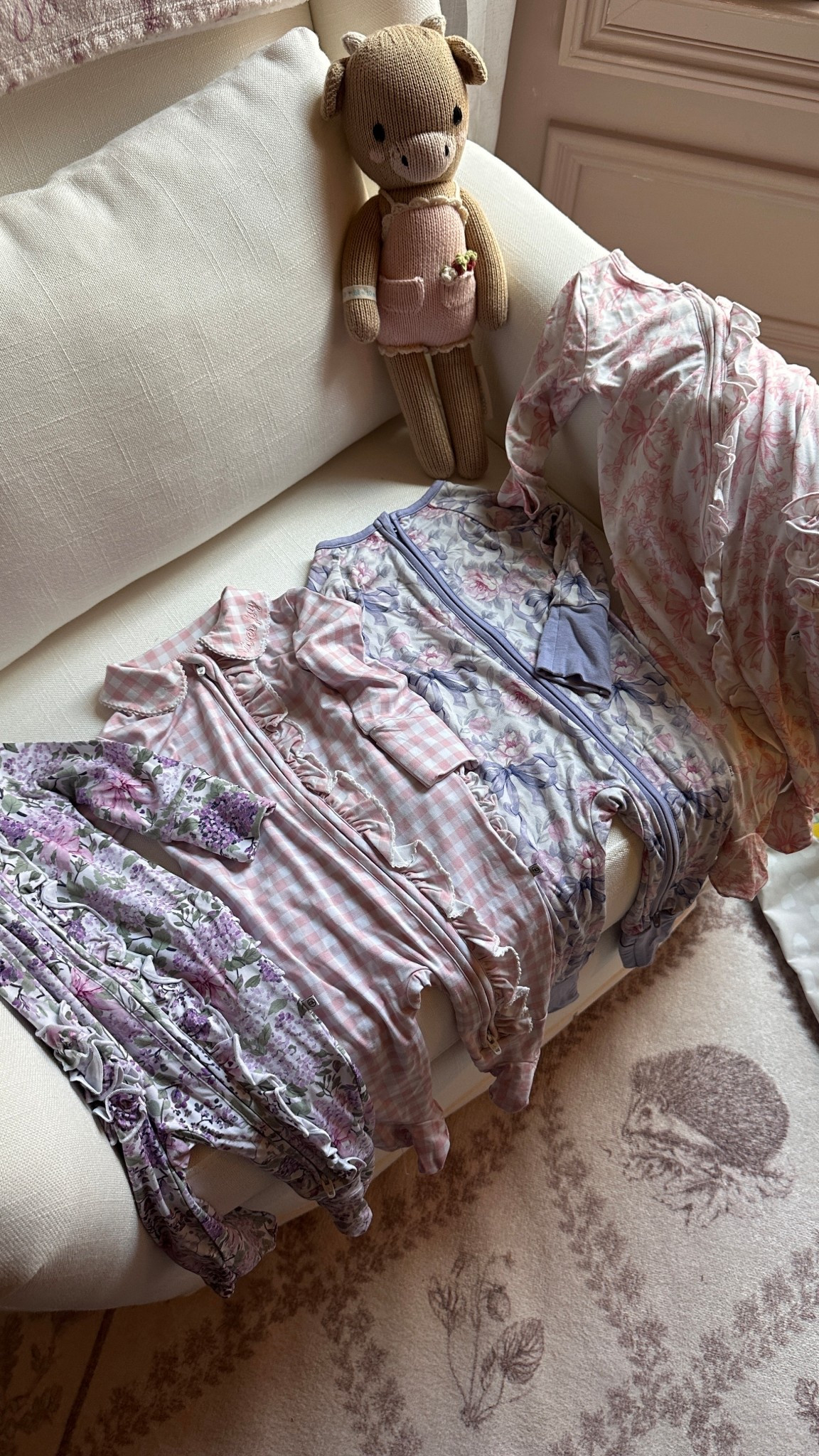 My new favorite onesies from @Caden Lane they are so soft and stretchy. I love the lil ruffle details on them! 

#LTKBaby #LTKmomlife