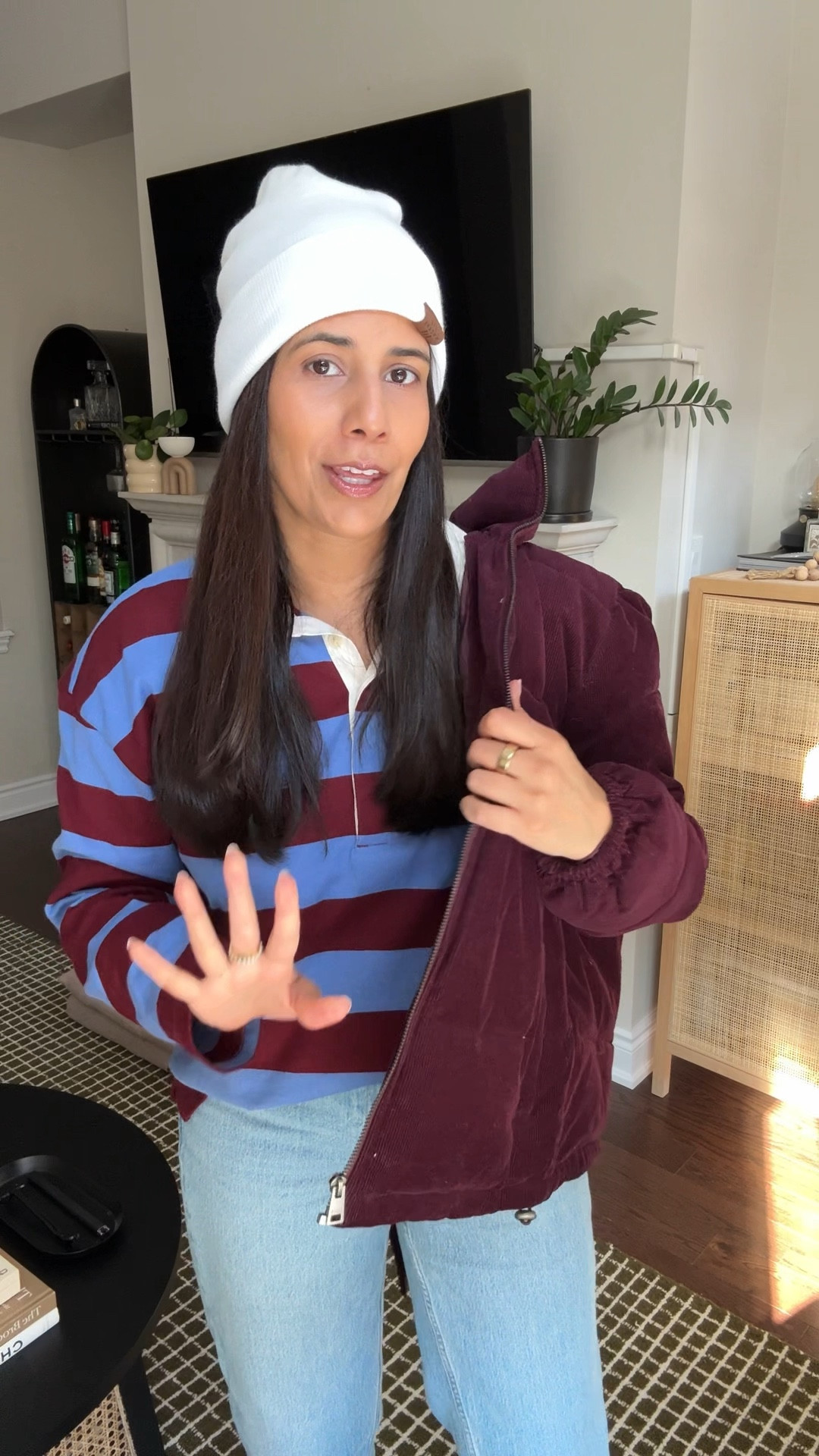 Trying to stay warm and cute! Sadly this rugby shirt is sold out but linking a similar! 

#LTKwinter #LTKstyletip #LTKcanada