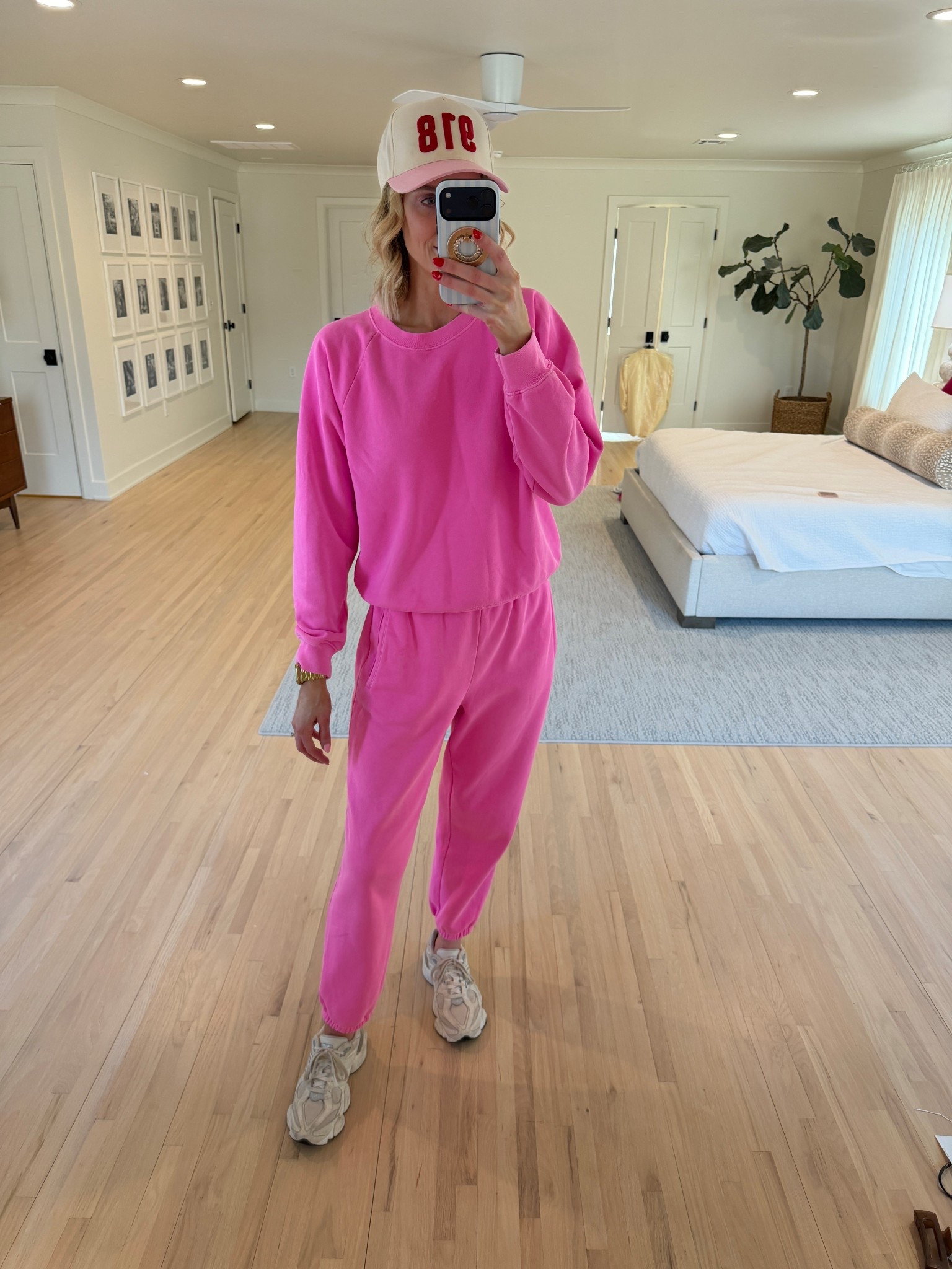 Fan favorite @gap set!! I’m wearing the small regular. I also have the tall in another color and love it too  