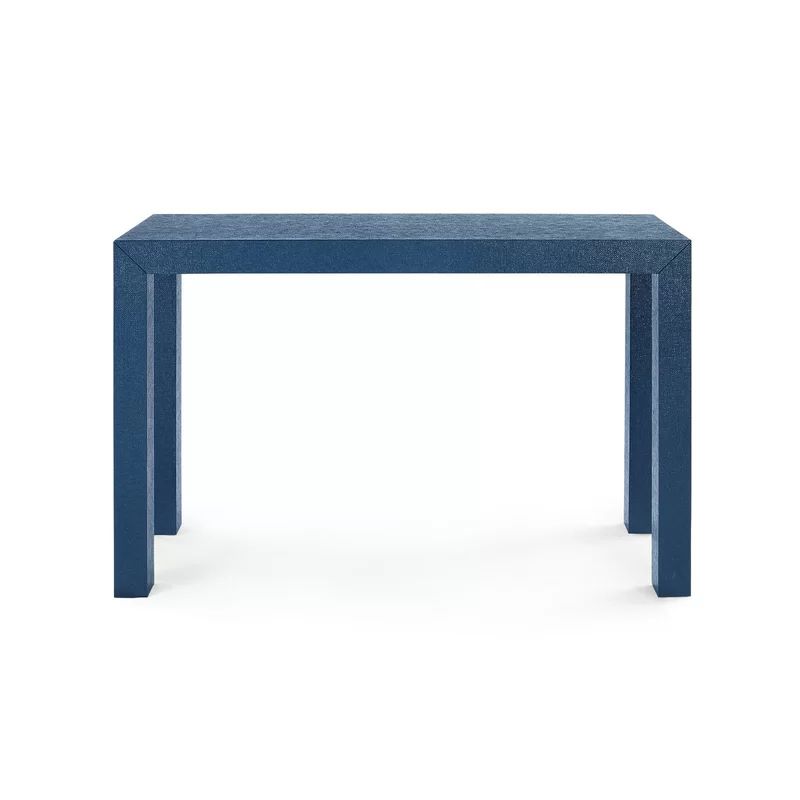 Parsons 48'' Grasscloth Console Table | Wayfair North America