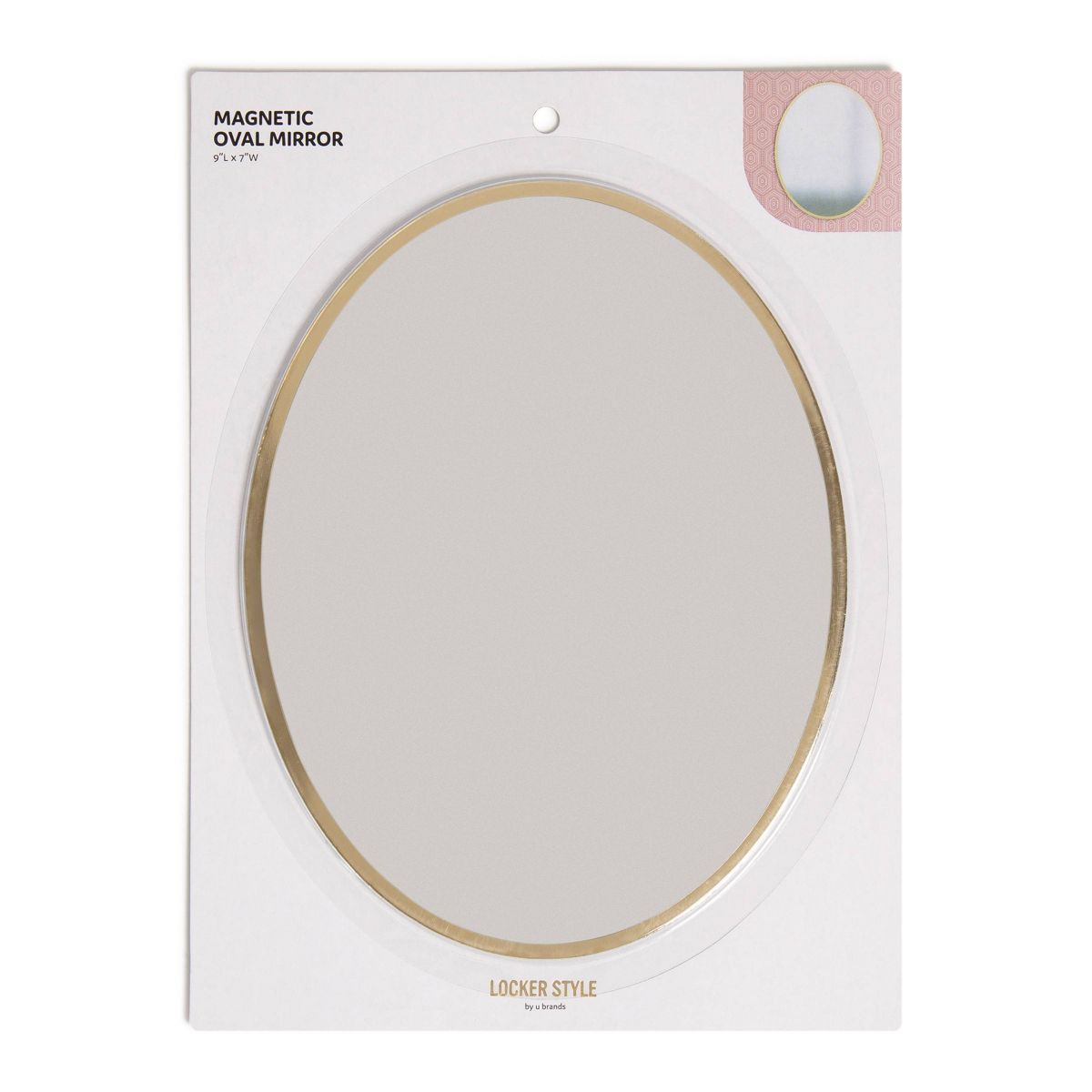 Locker Large Oval Mirror - U Brands | Target