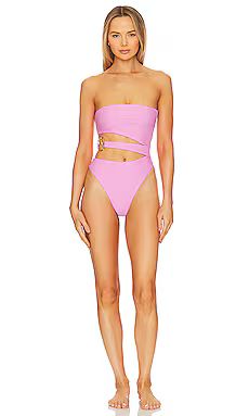 lovewave The Minako One Piece in Pink from Revolve.com | Revolve Clothing (Global)