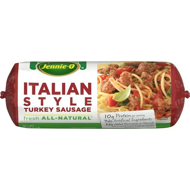 Jennie-O Italian Style Turkey Sausage, 16 oz Roll | Walmart (US)