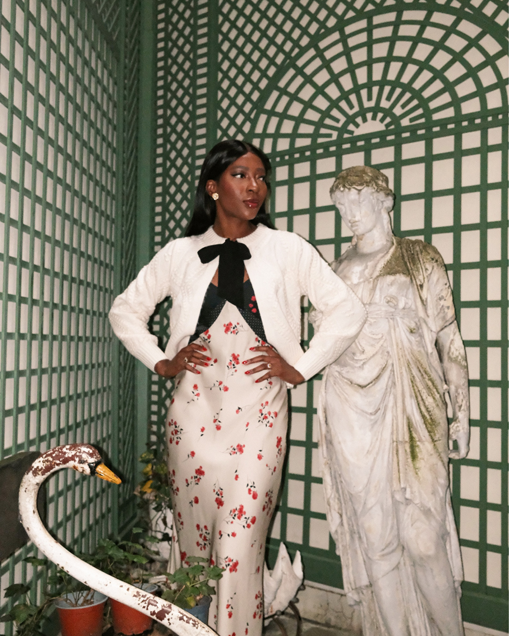 Slip dress, cardigan, French Connection, knitwear 🖤

#LTKuk #LTKsale #LTKautumn