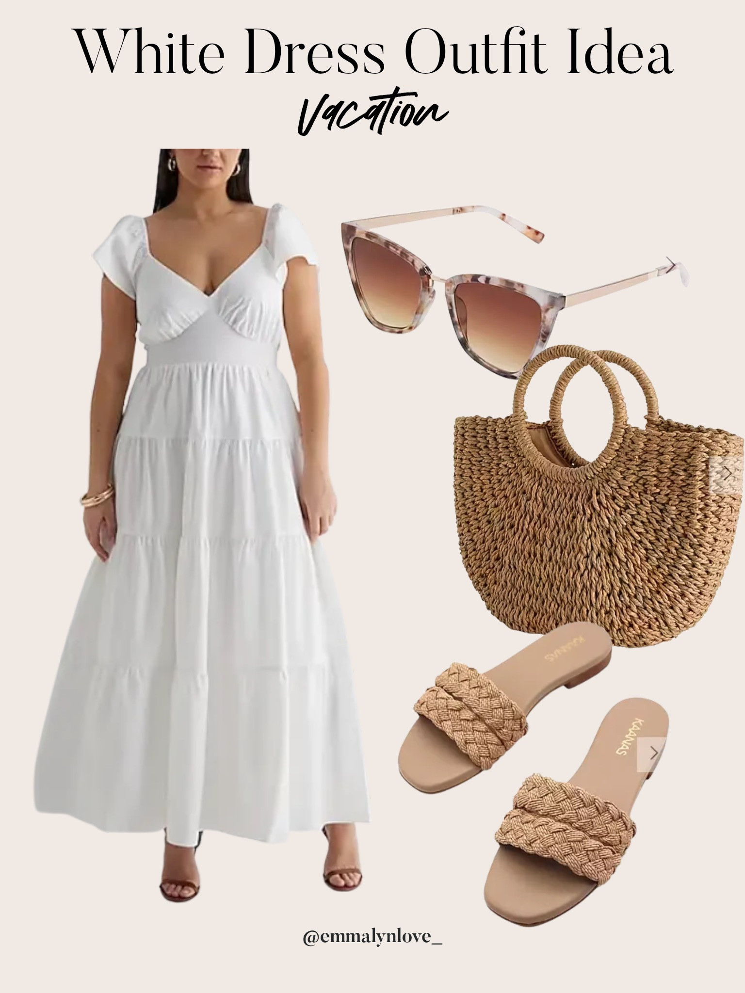 Vacation outfit inspo 
Vacationstyle summerstyle Whitedress Mididress 

#LTKFind #LTKstyletip #LTKtravel