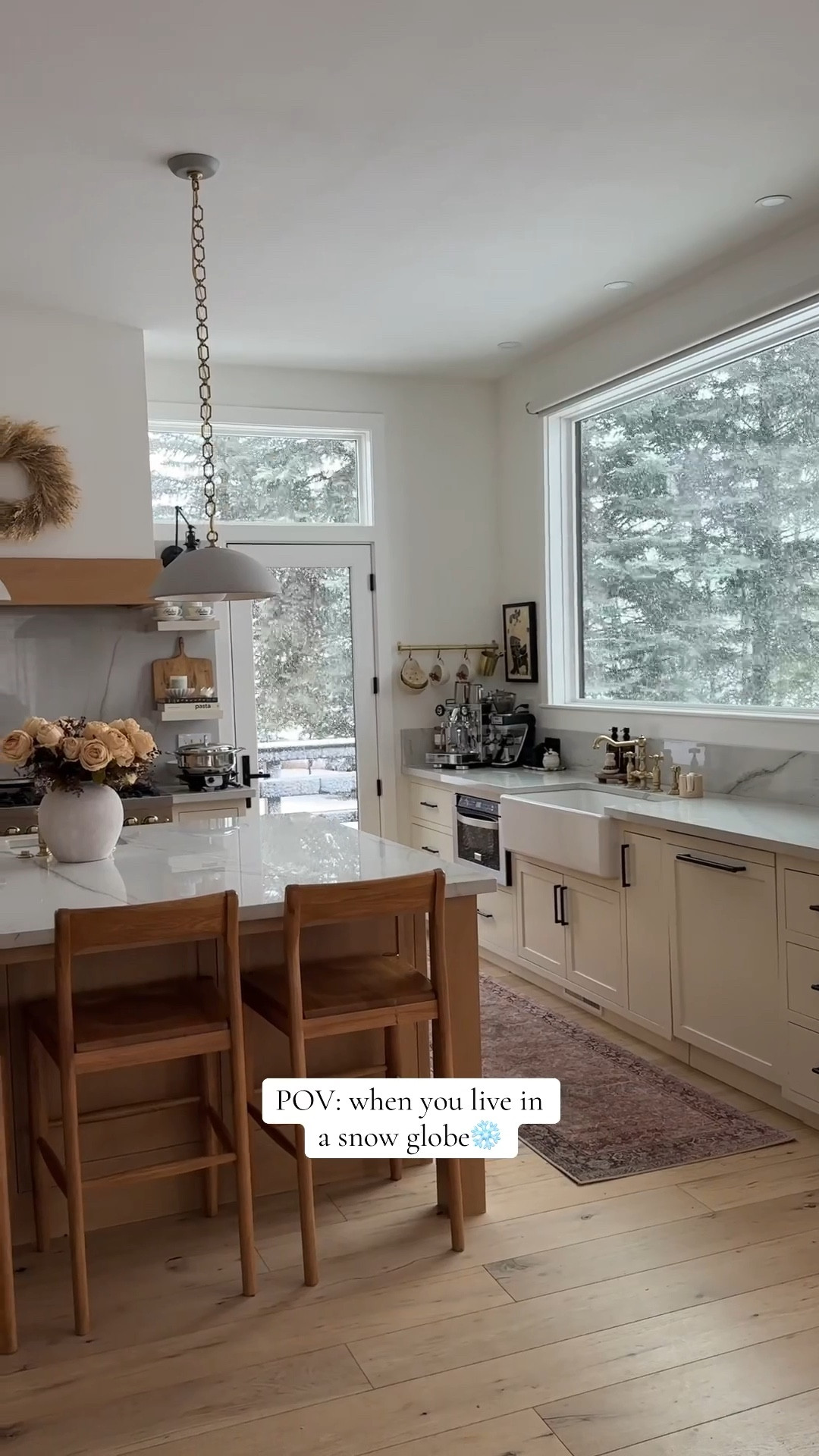 POV: when you live in a snow globe❄️❄️
Linking all my kitchen goodies!

Home
Decor
Barstools
Cozy winter 

#LTKSeasonal #LTKHome