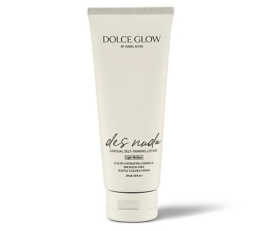 Dolce Glow Des Nuda Self-Tanning Lotion | QVC