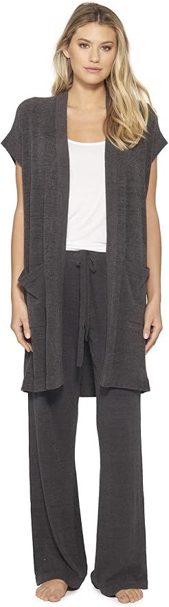 Barefoot Dreams CozyChic Ultra Lite Women Sleeveless Long Cardigan | Amazon (US)