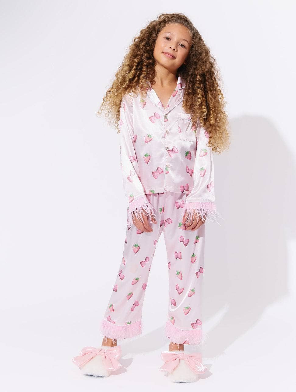 Strawberry Dream Satin Set 5 | Lola + The Boys