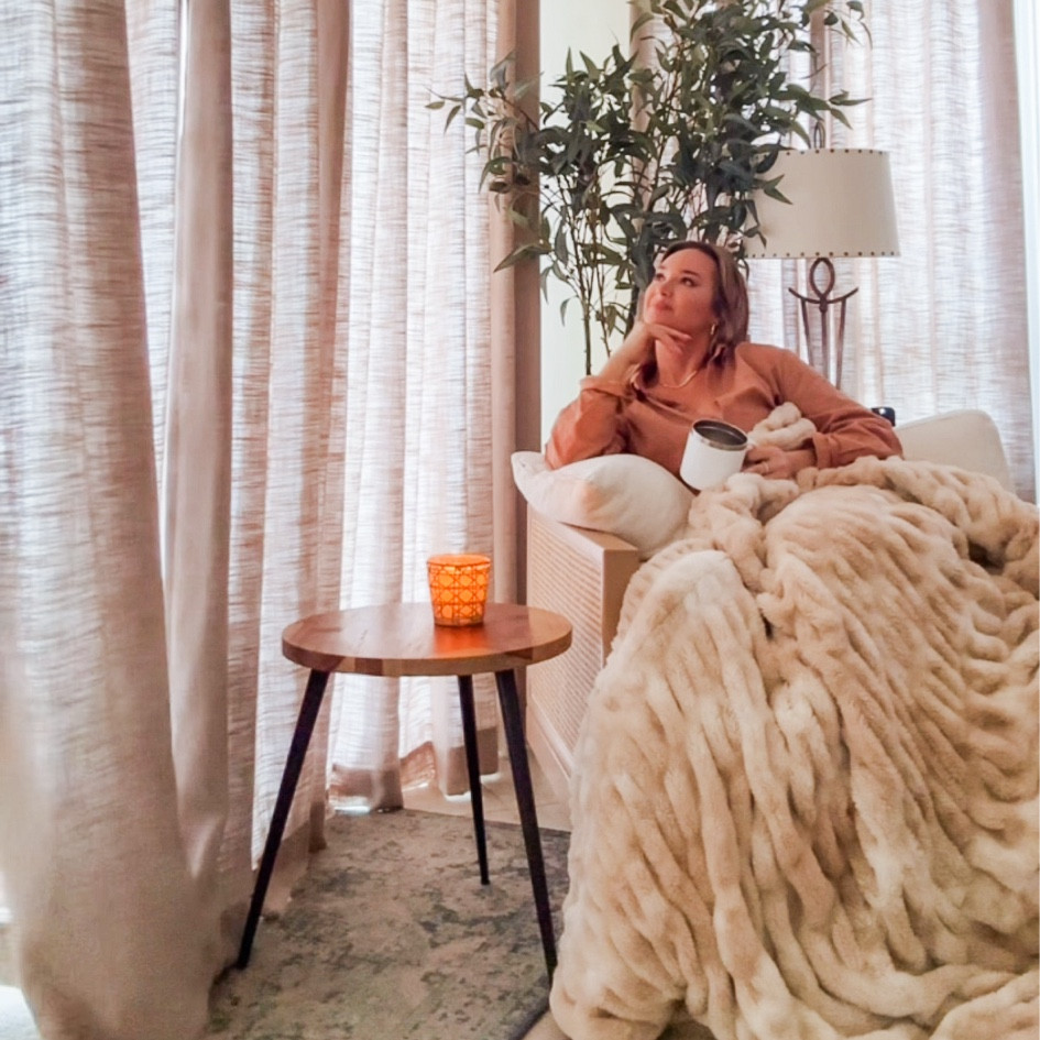 Perfect curtain to give our home a cozy and warm feel! Quality is so good! Really improved the look of our room! Use code BrookeNix for 15% off. 💕