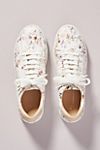 Violetta Floral Leather Sneakers | Anthropologie (US)