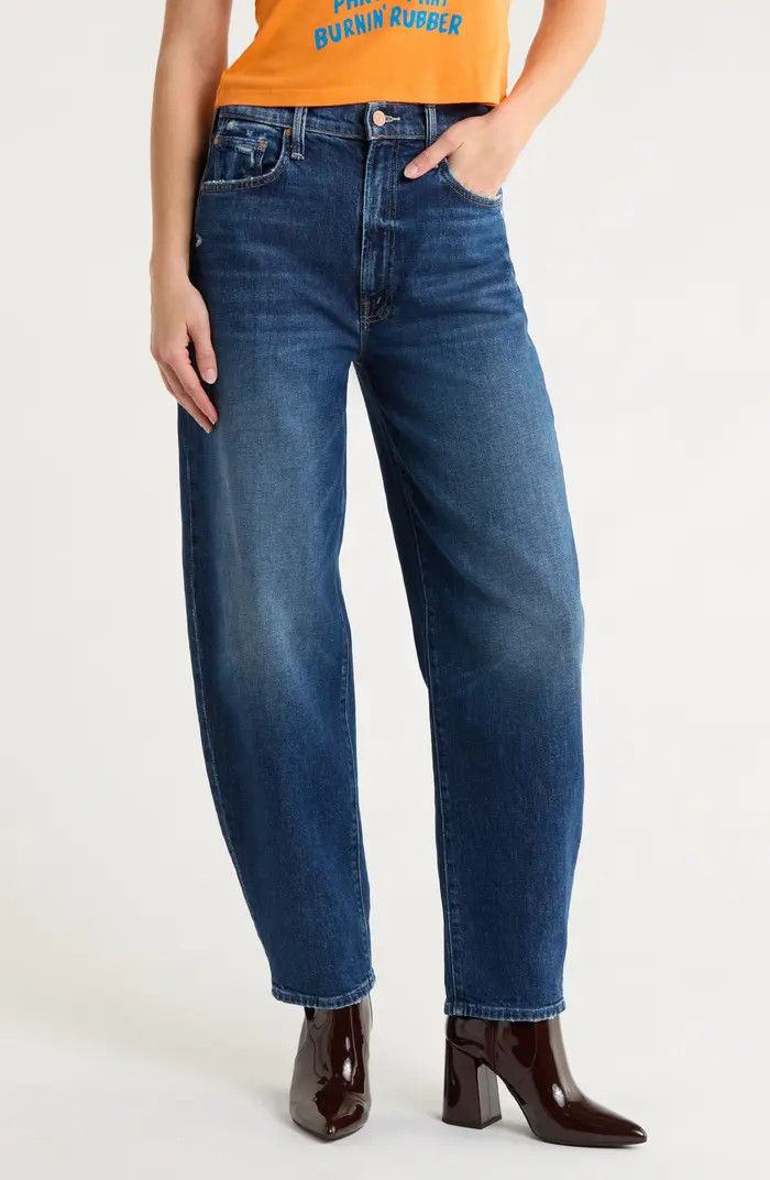 MOTHER The Fangirl Skimp Barrel Leg Jeans | Nordstromrack | Nordstrom Rack