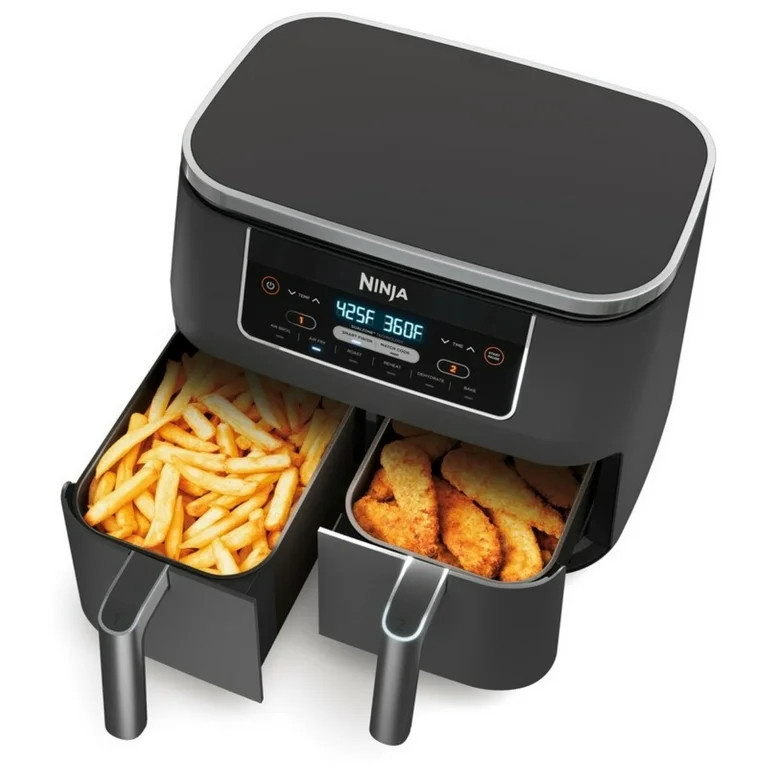 Ninja Foodi DZ201 6-in-1 8-qt. 2-Basket Air Fryer with DualZone™ Technology | Walmart (US)