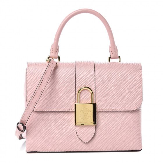 LOUIS VUITTON Epi Locky BB Rose Ballerine | Fashionphile