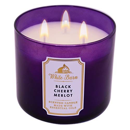Bath and Body Works Black Cherry Merlot Scented Candle | Amazon (US)