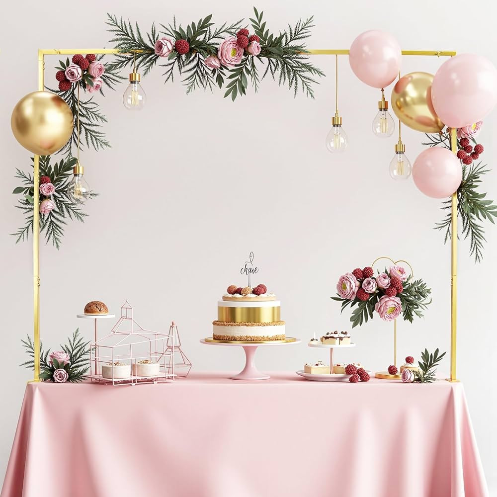 Over The Table Rod Stand with Clamps, Table Arch Stand Adjustable 28"-102" Length 24"-40" Height,... | Amazon (US)