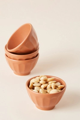 Mini Matte Latte Bowls, Set of 4 | Anthropologie (US)