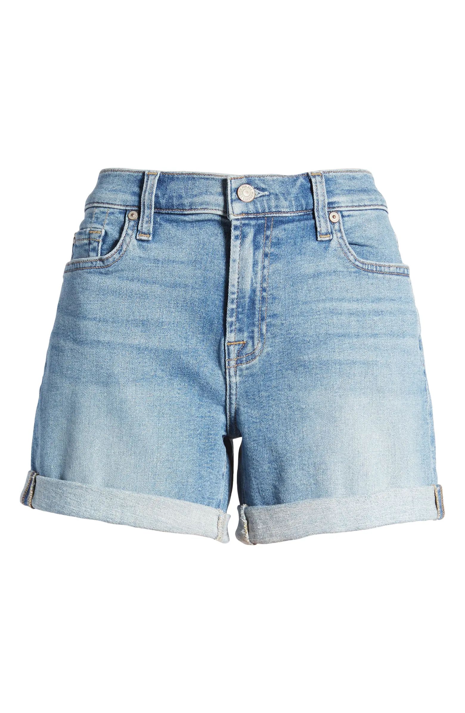 Roll Cuff Denim Shorts | Nordstrom