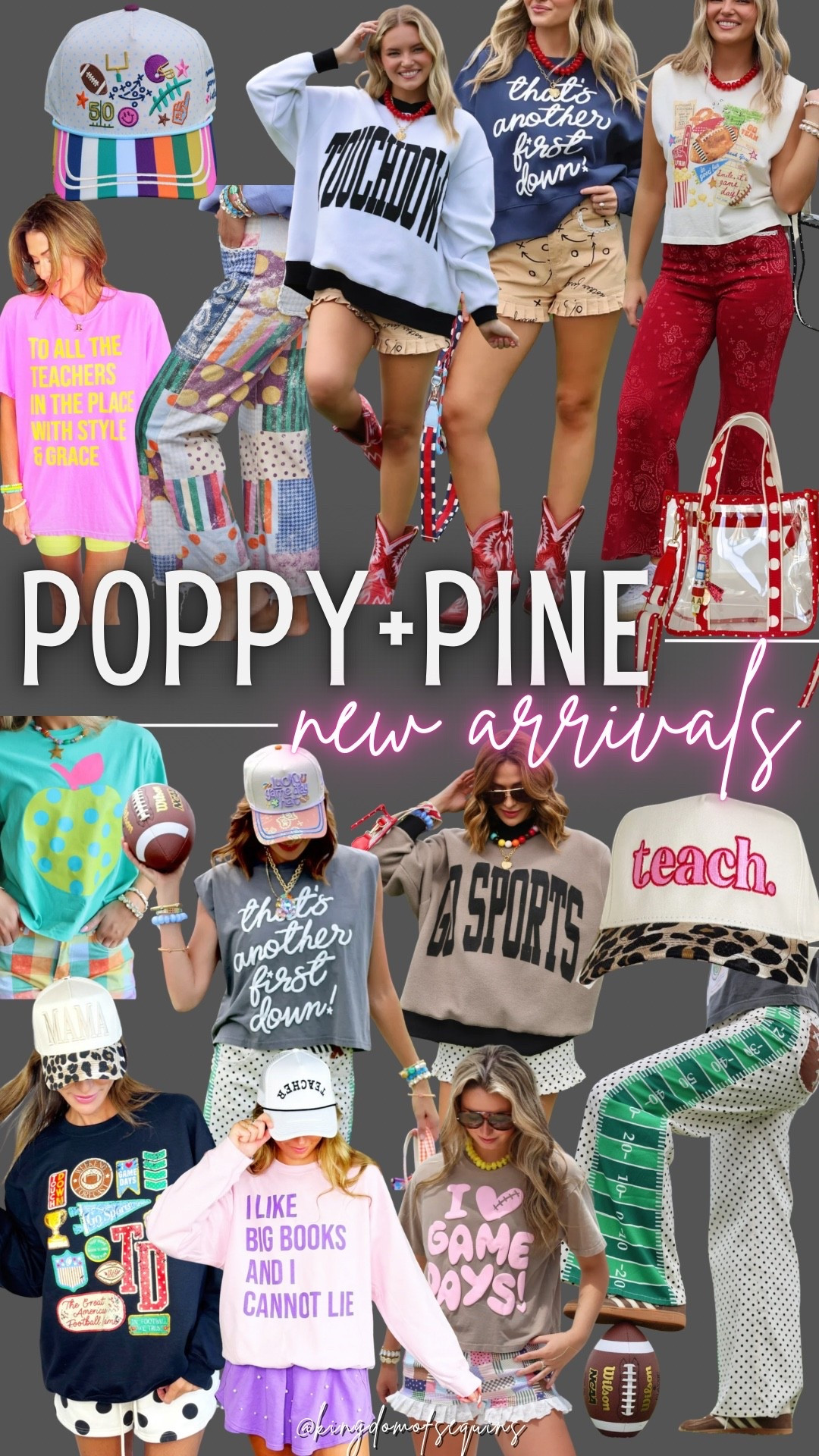 Poppy & Pine New Arrivals! 
Use code SEQUINS at checkout