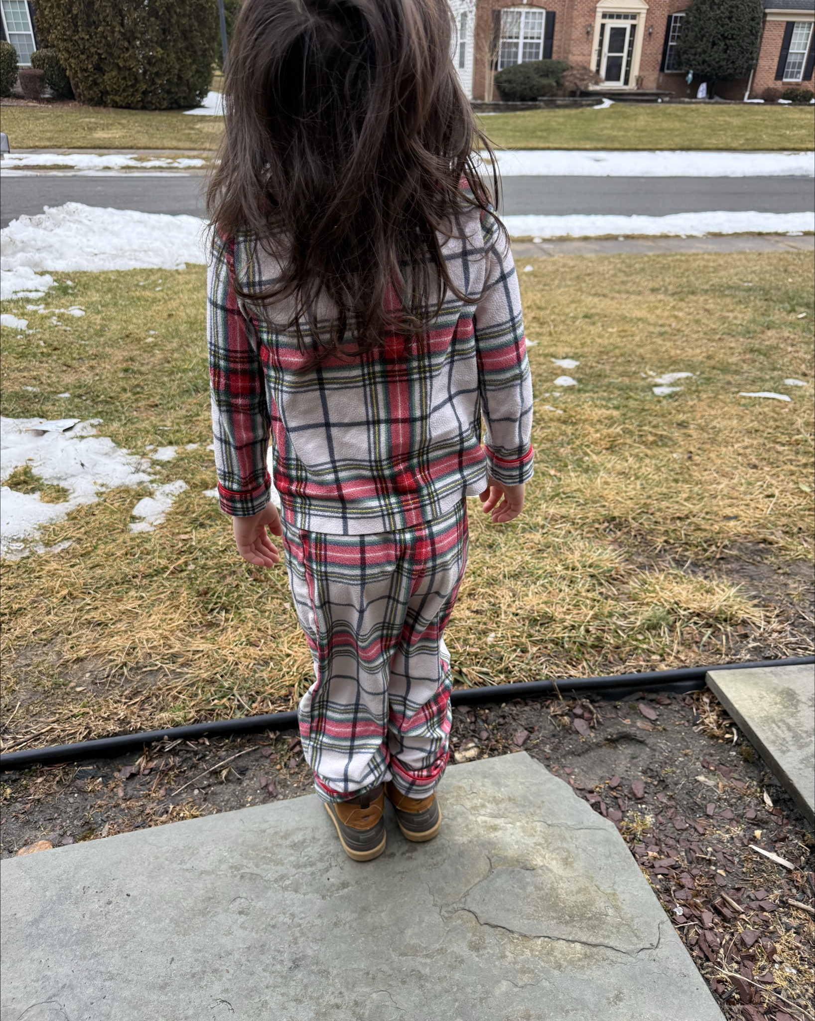 Cozy and comfy in his pjs and sperry boots.  Ready to tackle the morning drop off and quick walk to the mailbox with Mom 😂 

#LTKdayinmylife #LTKmomlife #LTKKids