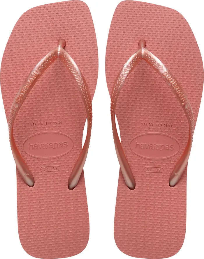 Havaianas Slim Square Flip Flop (Women) | Nordstrom | Nordstrom