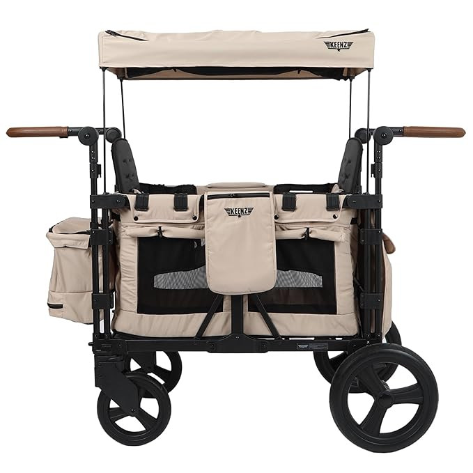 Keenz XC 2.0 - Luxury Comfort Stroller Wagon | Foldable 2 Passenger Double Seater with Adjustable... | Amazon (US)