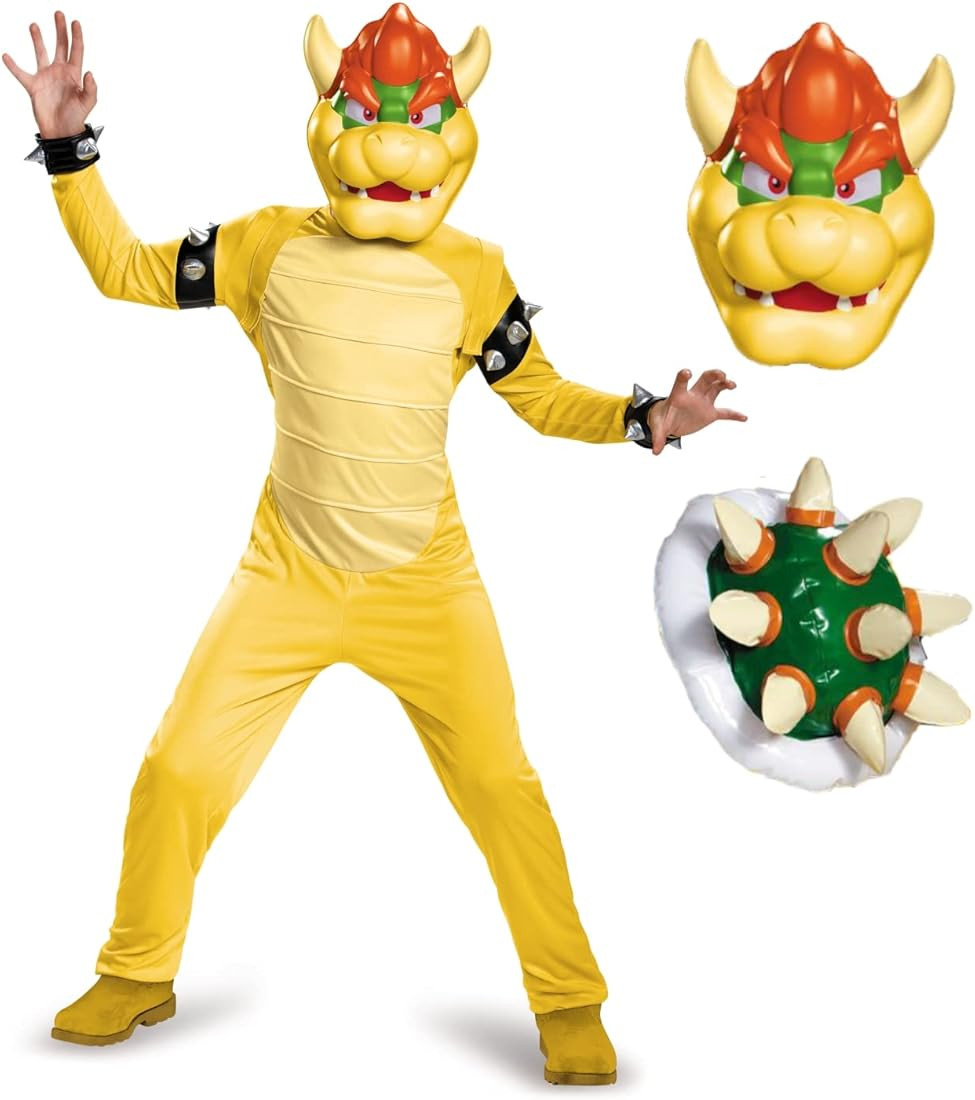 Disguise Bowser Deluxe Boys Costume | Amazon (US)