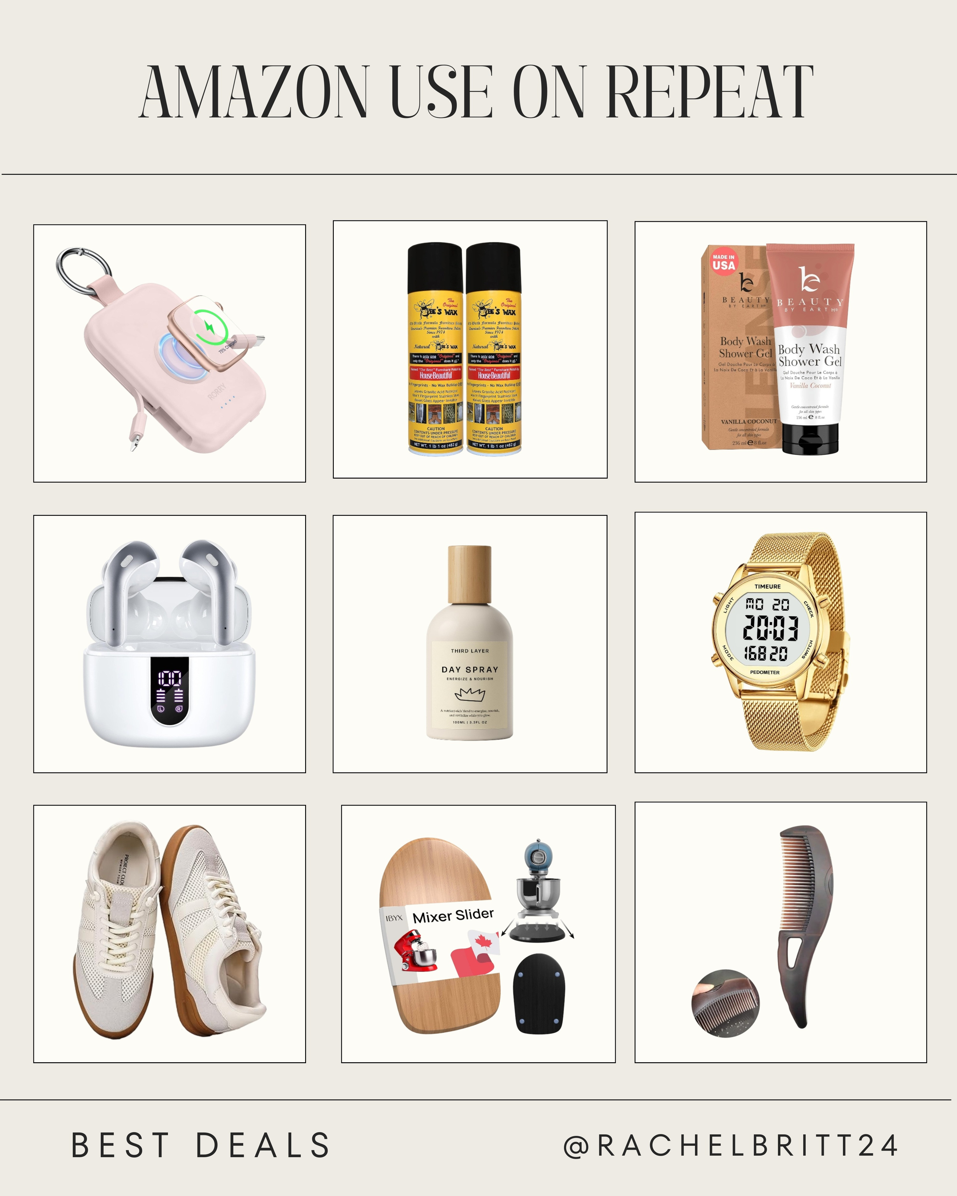 These Amazon favorites are the ones I reach for daily. From household essentials to beauty must-haves, these are the items I keep on repeat for a reason. Shop my most-used Amazon finds here! #AmazonFinds #DailyEssentials #AmazonHome 

 #LTKSpringSale #LTKdayinmylife #LTKSaleAlert