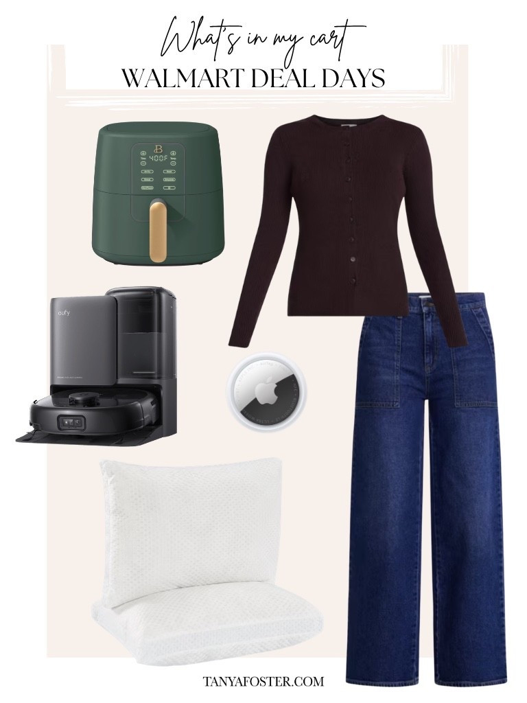 Some of my favorite picks on @Walmart deal days. The luxury vacuum is 50% off!
