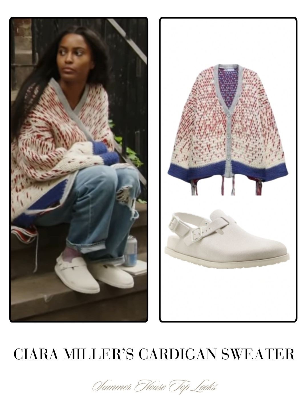 Ciara Miller’s Cardigan Sweater 