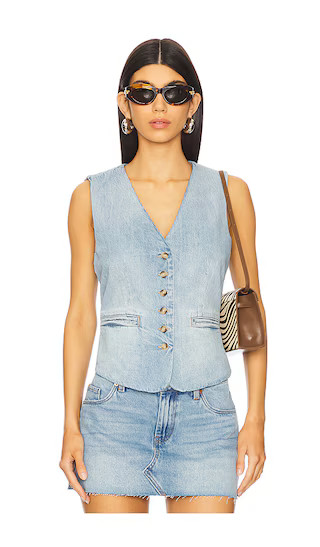 Denim Vest in Head To Head | Revolve Clothing (Global)