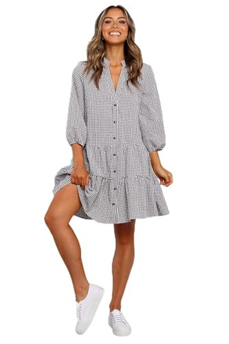 Petal & Pup Women's Daria Dress, Black | Amazon (US)