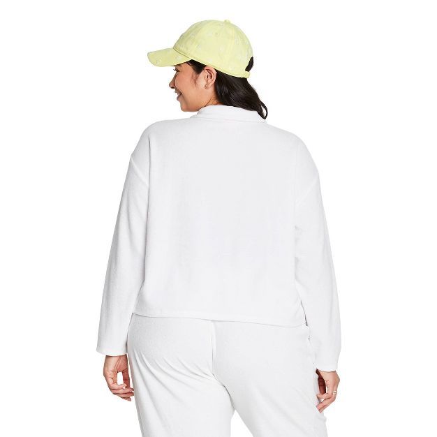 Cropped Half Zip Sweatshirt - Stoney Clover Lane x Target White | Target