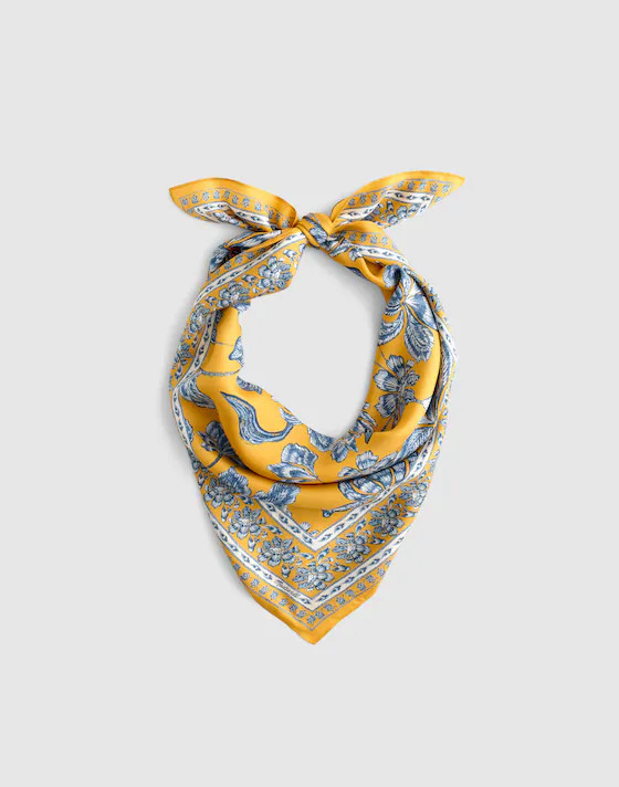 Medium Silk Bandana | Madewell
