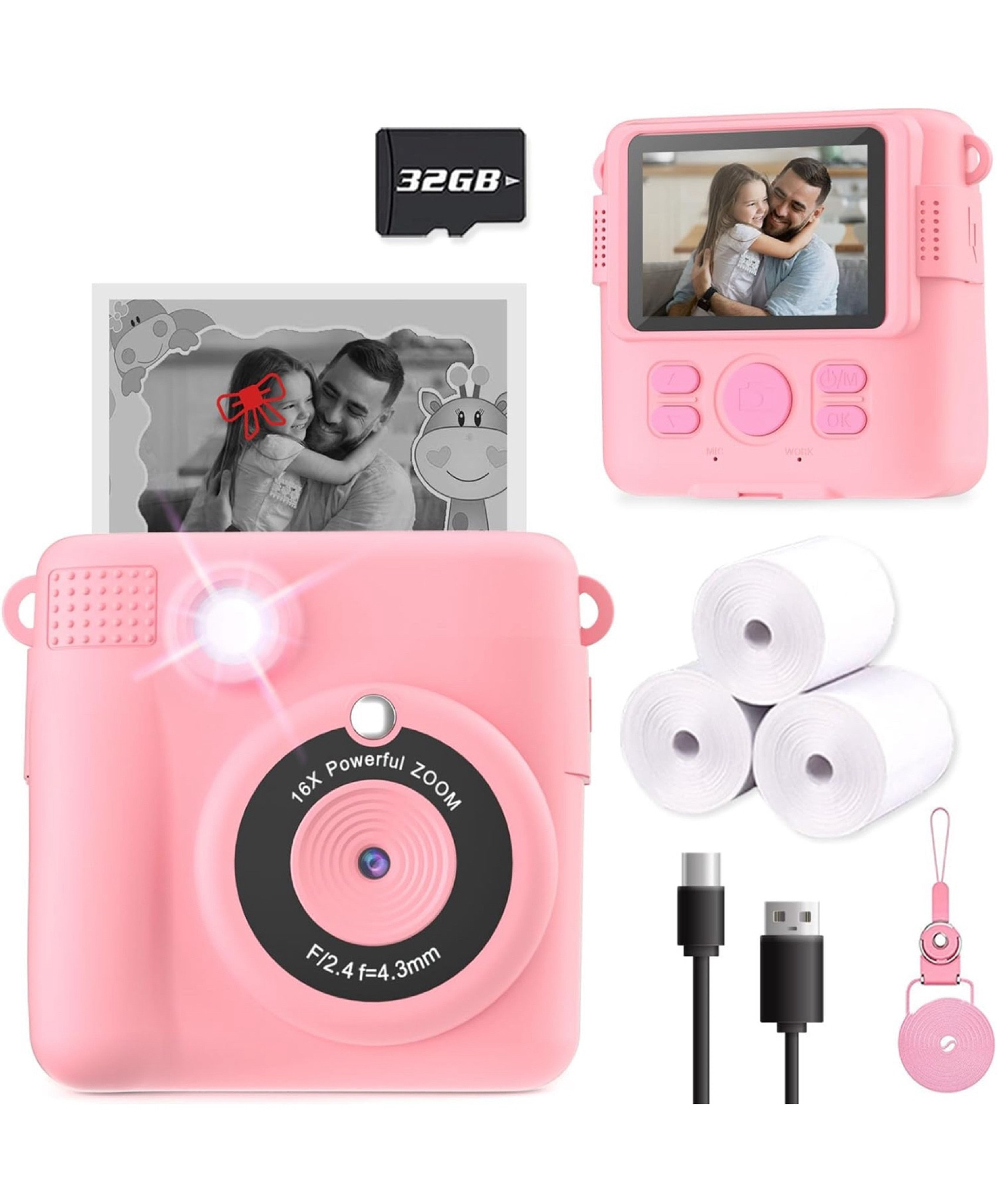 Instant Print Camera
