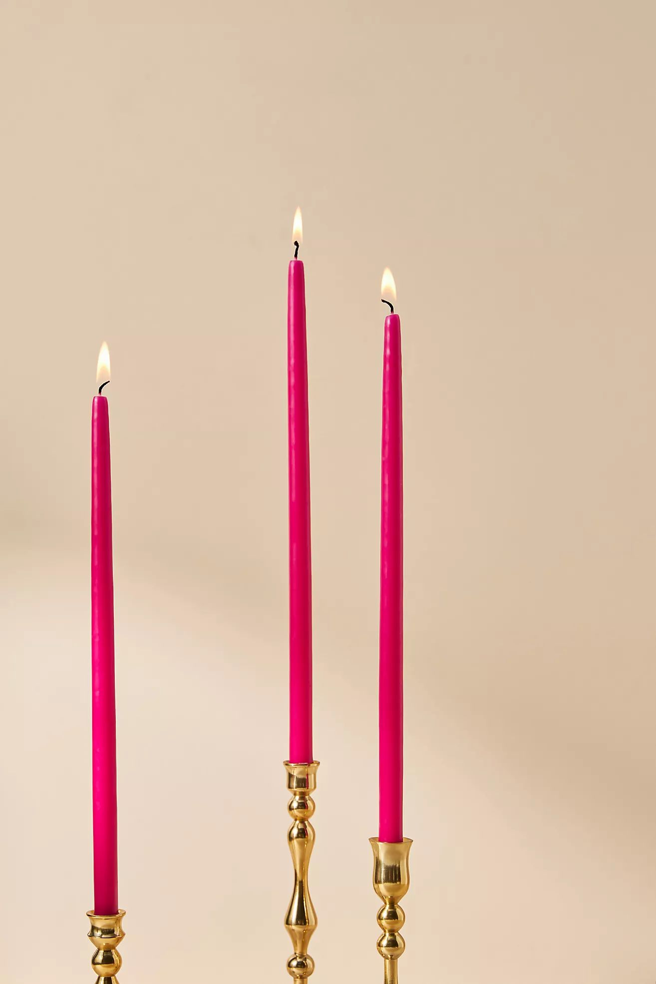 Mini Taper Candles, Set of 12 | Anthropologie (US)