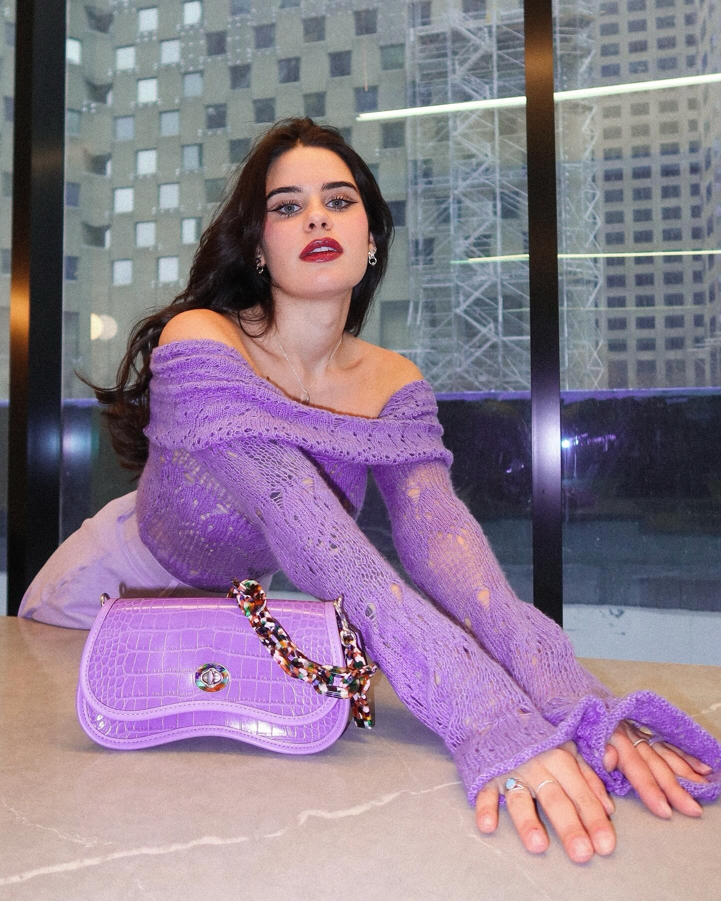 Best spring crossbody bag 💜🐊

#LTKSeasonal