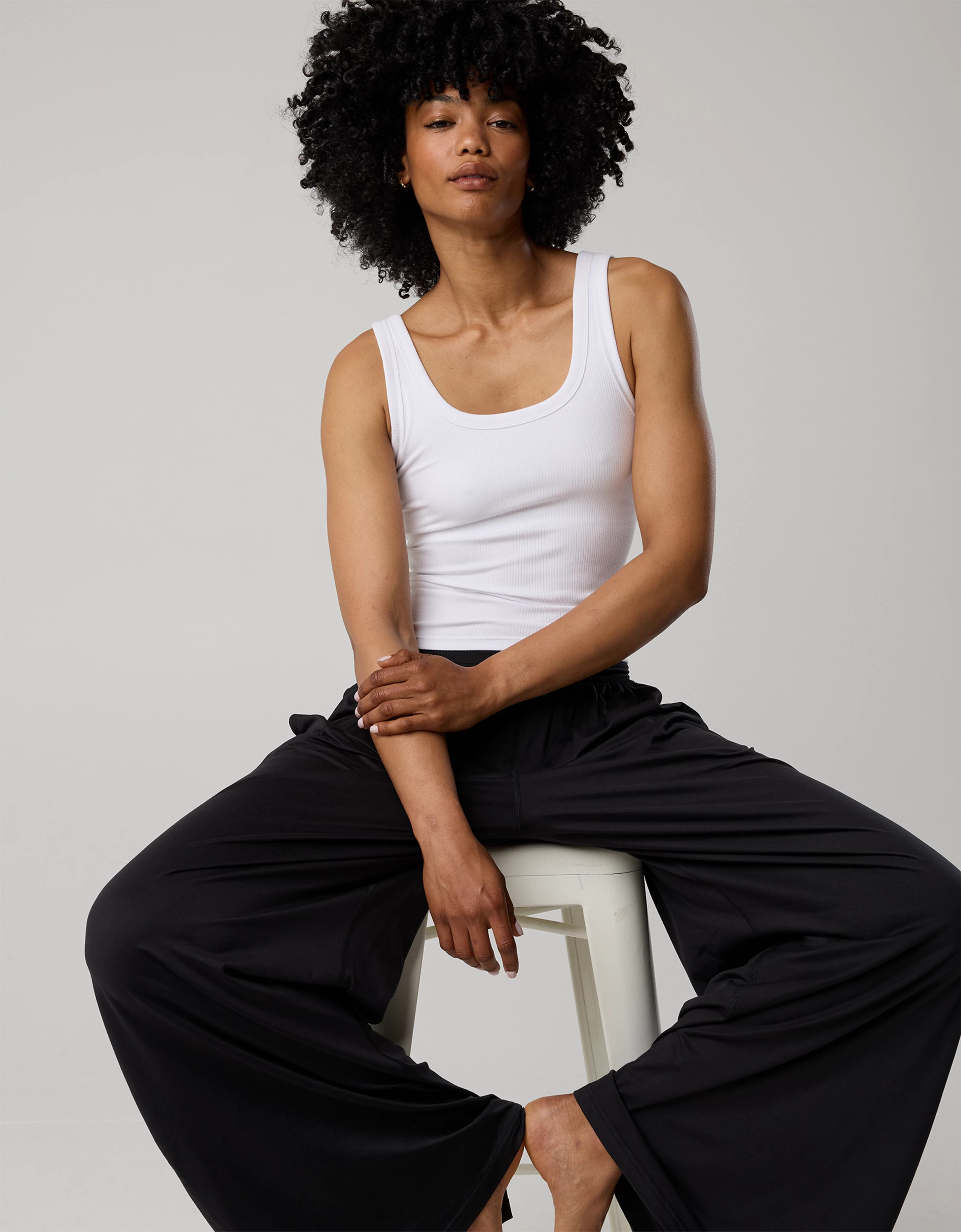 OFFLINE By Aerie Thumbs Up Square Neck Tank Top | Aerie