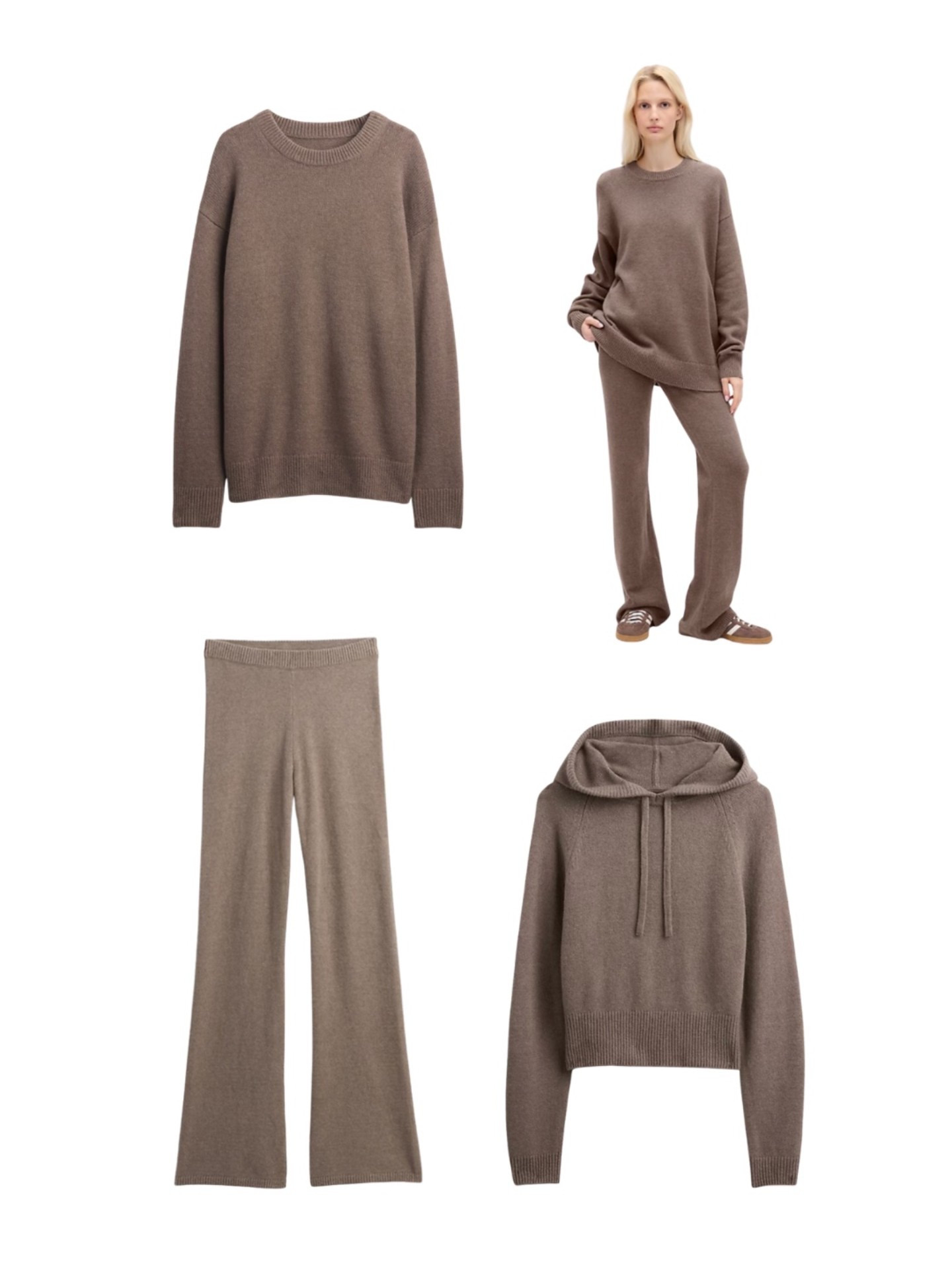 Matching knit sets come in petite, regular & tall 🤎

#LTKFindsUnder100 #LTKStyleTip #LTKSaleAlert