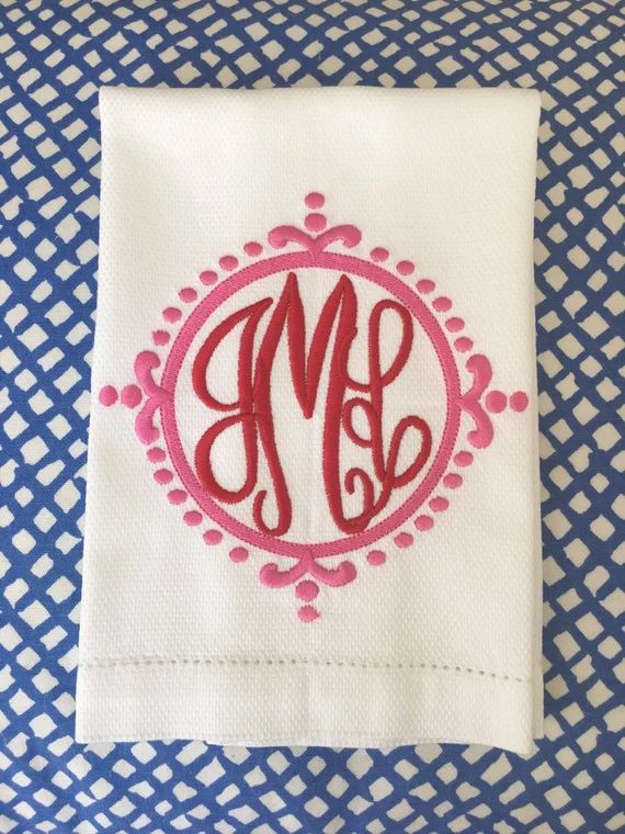 Monogrammed Guest Towel | Etsy (US)