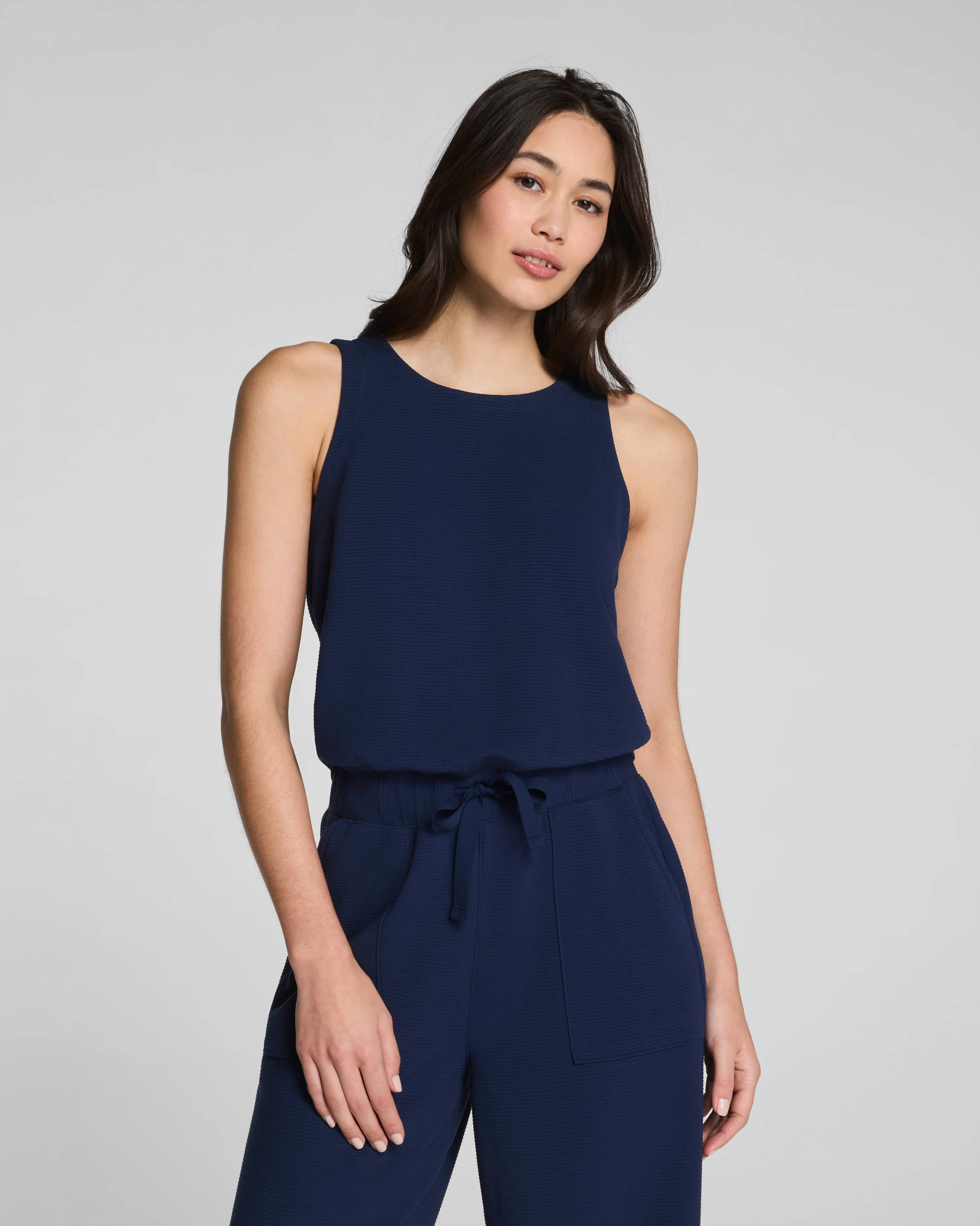 SPANX AirEssentials® French RibSleeveless Jumpsuit | Spanx