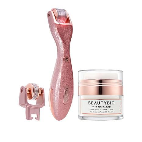 BeautyBio GloPRO Skin Firming Tool + Beholder Cream - 20174585 | HSN | HSN