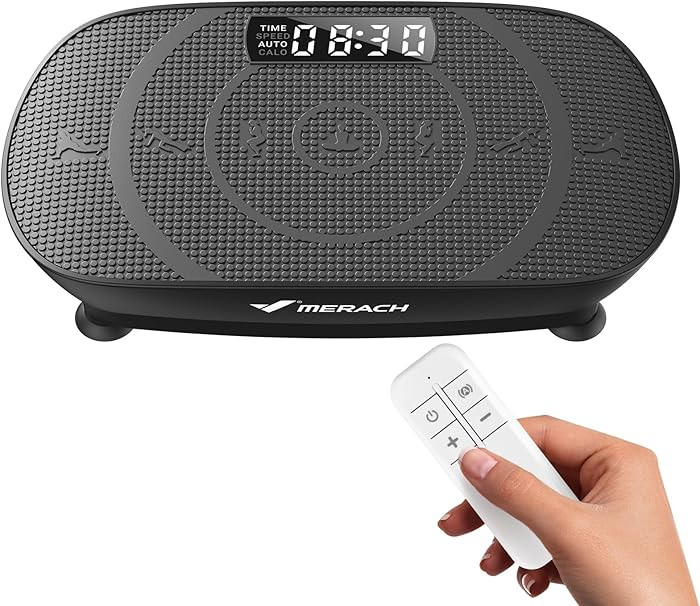 MERACH Vibration Plate Exercise Machine, Curved Vibration Plate for Lymphatic Drainage Weight Los... | Amazon (US)