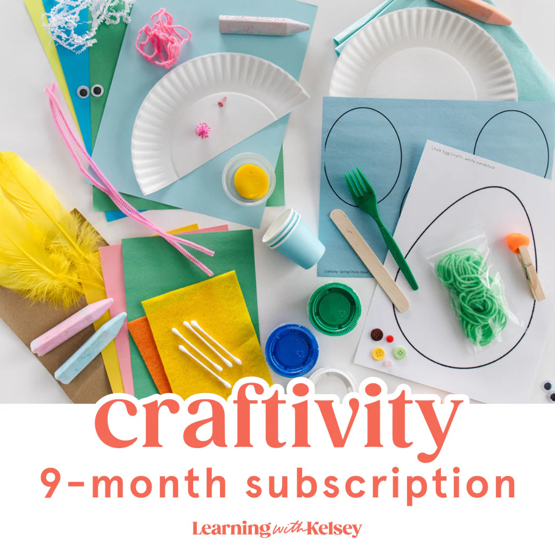 The Craftivity 9 Month Subscription Box (Ships Monthly) - Learning With Kelsey | Learning with Kelsey