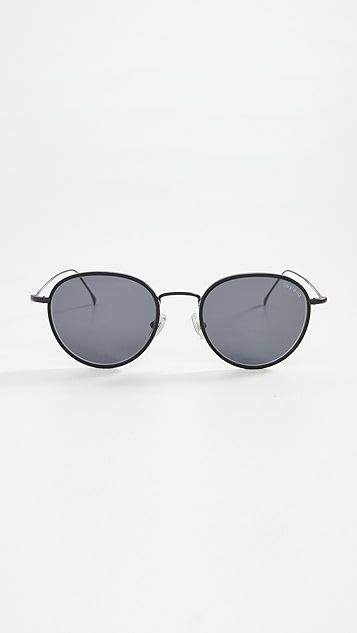 Jefferson Ace Matte Black Sunglasses | Shopbop