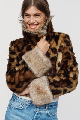 Unreal Fur Tiger Print Jacket | Anthropologie (US)