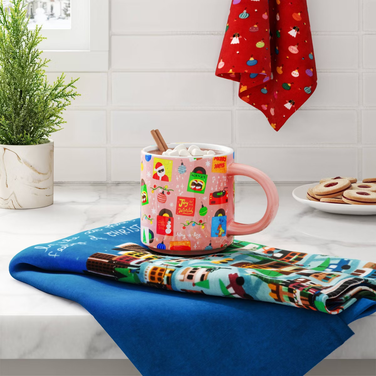 18oz  Alison Hawkins Christmas Stoneware Mug - Wondershop™​​​​​​​ | Target