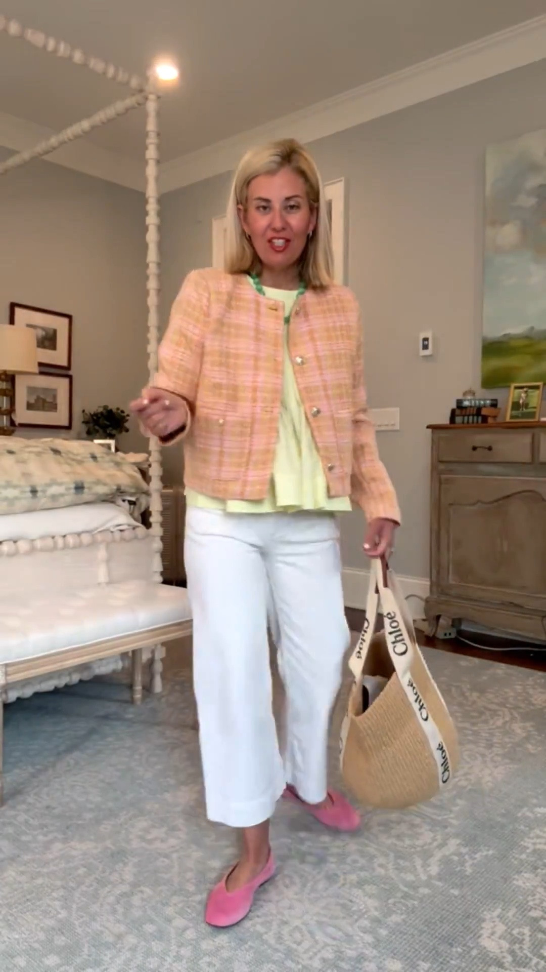 This is what we call a save and a splurge outfit. This jacket is so darn cute! You will die over the price too. Perfect spring outfit!
Jacket - xs
Top - xs
Jeans - 26
Flats - 7.5 (size 1/2 down) 

#LTKspringtrends #LTKmomlife #LTKootd