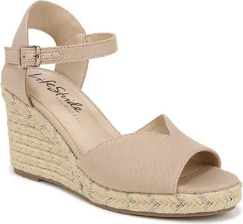 Tess Ankle Strap Espadrille Platform Wedge Sandal (Women) | Nordstrom Rack
